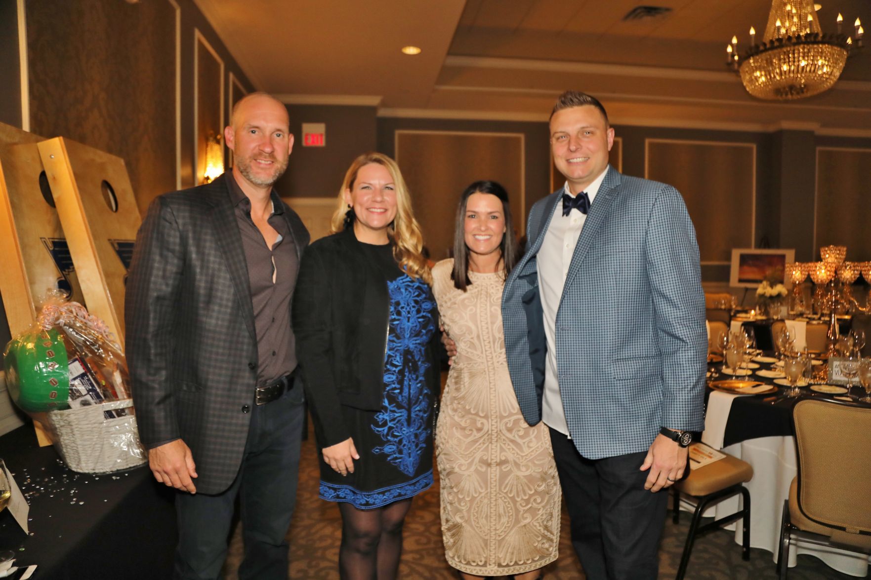 Nate and Molly Lattimer, Krista and Sean Foye